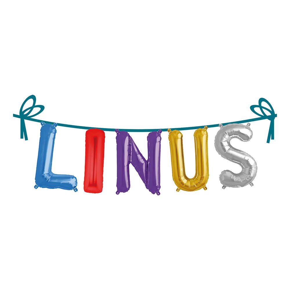 Ballonggirlander Folie Navn