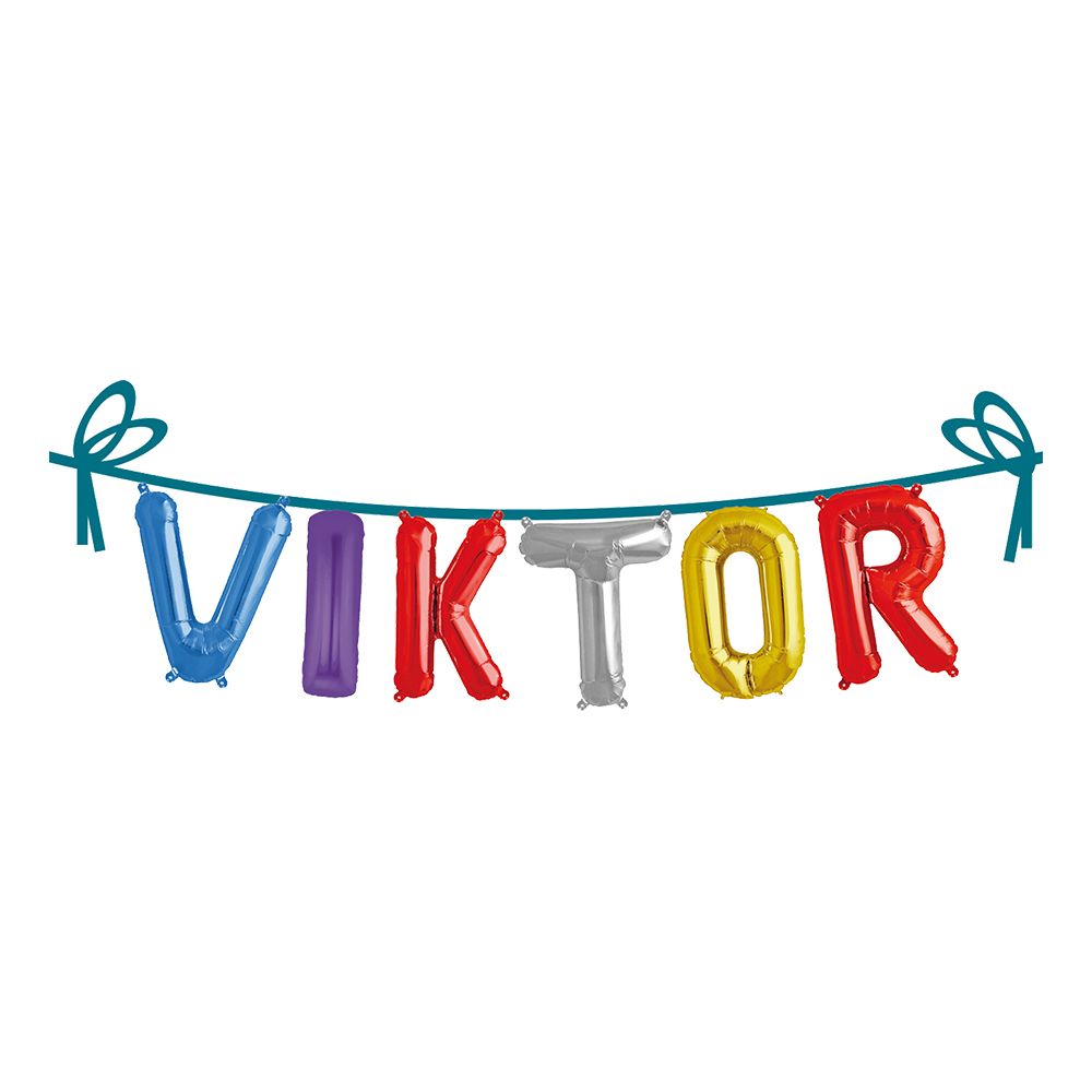 Ballonggirlander Folie Navn