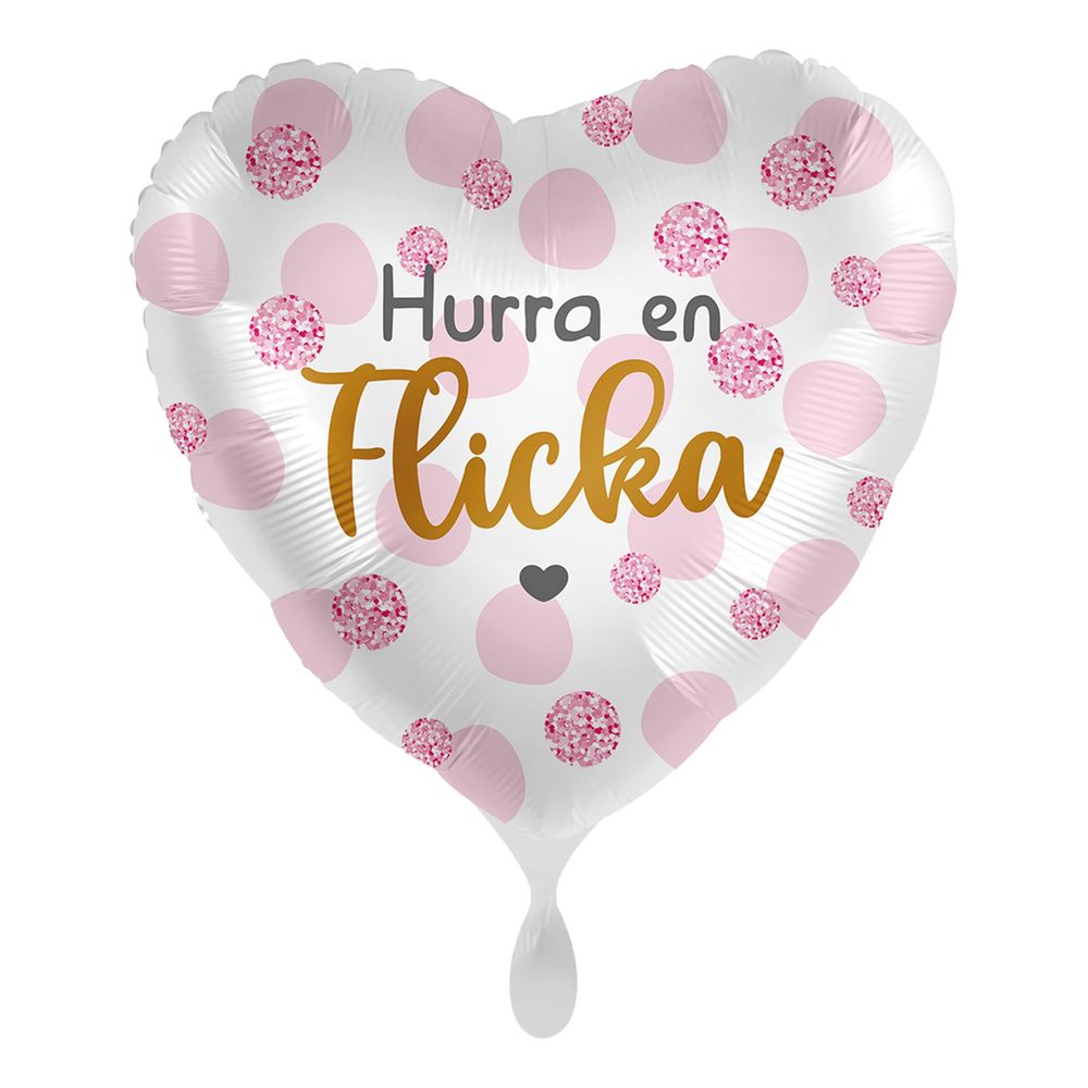 Ballongbox Hurra, En Flicka!