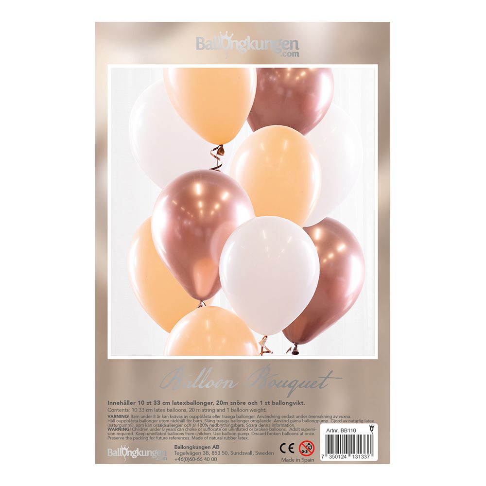 Ballonbuket Blush
