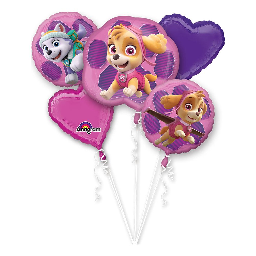 Ballongbukett Paw Patrol Skye & Everest