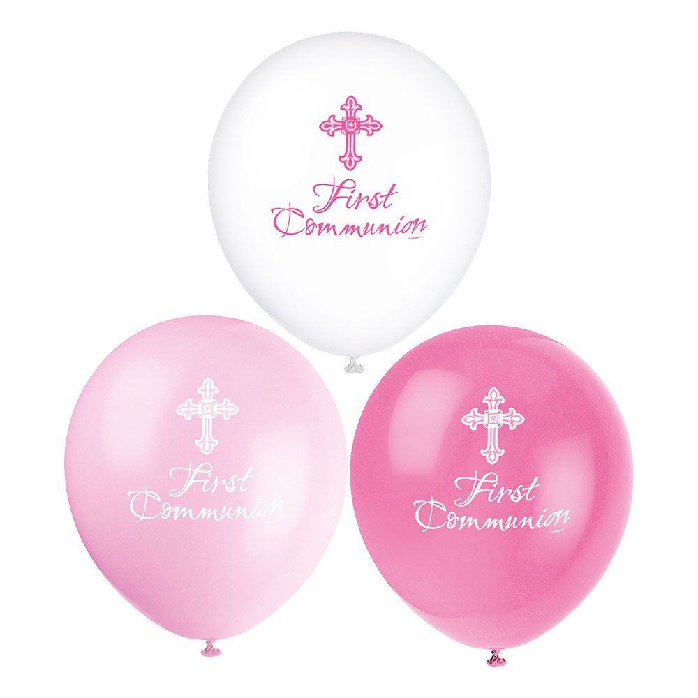 Ballonger First Communion Rosa Miks