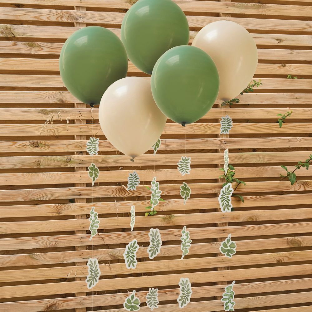 Botanic Vihreät Lehdet -ilmapallot