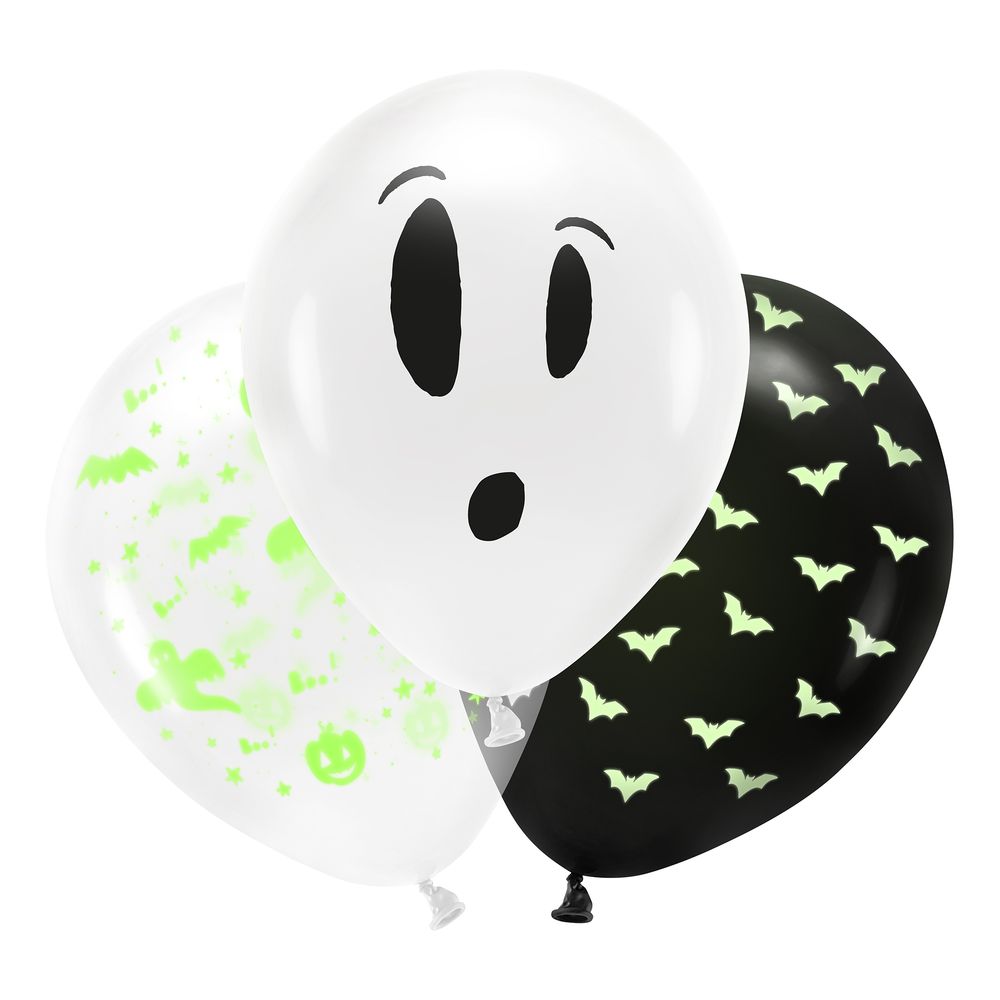 Ballonger Halloween Självlysande
