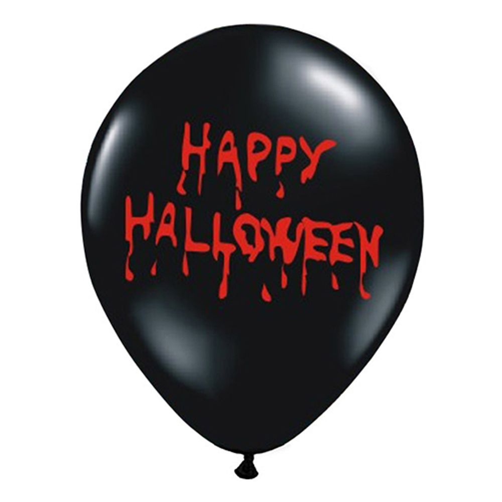 Ballonger Happy Halloween Blod