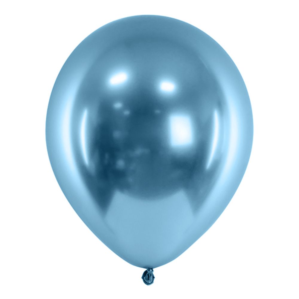 Ballonger Krom Blå
