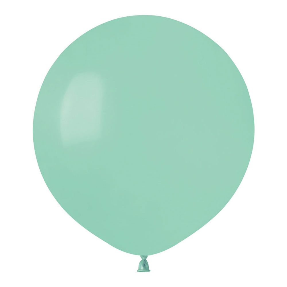 Ballonger Mintgrön Runda Stora