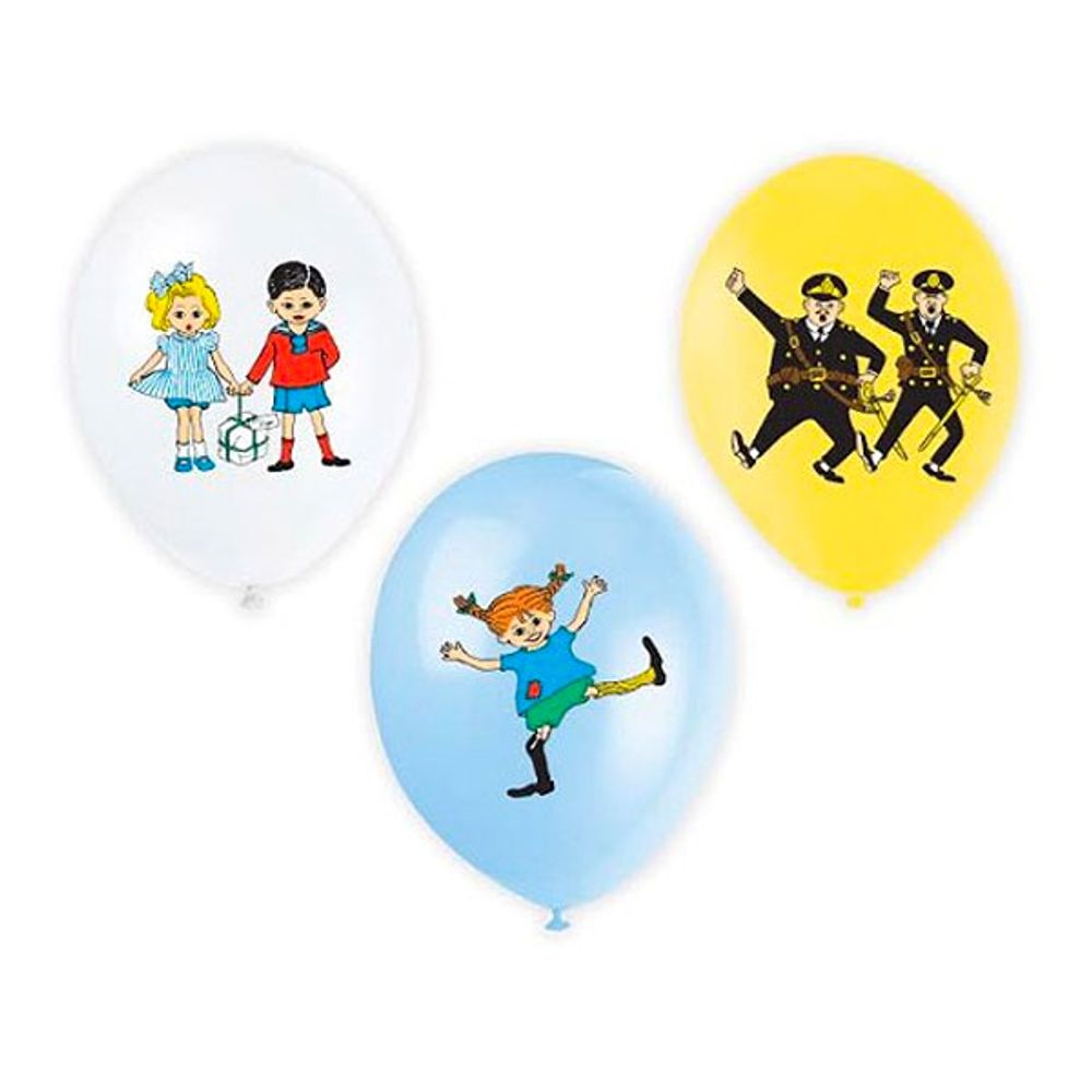 Ballonger Pippi Langstrømpe