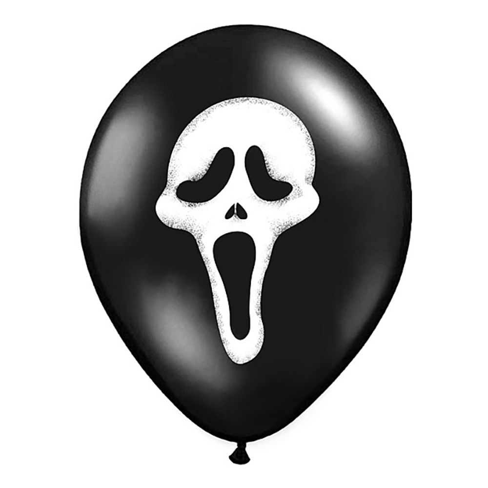 Ballonger Scream Svart Pastell