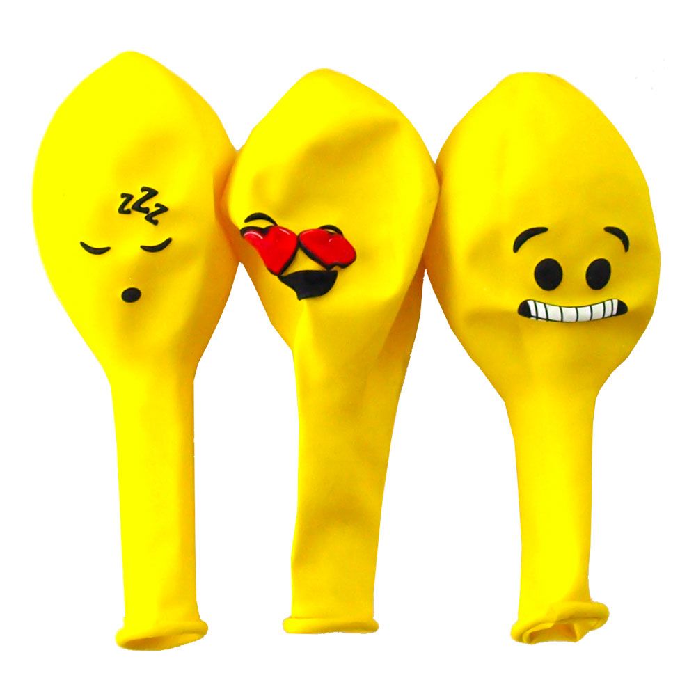 Ballonger Smileys Gule