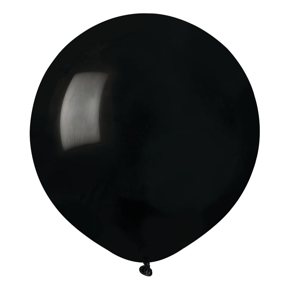 Ballonger Svarte Runde Store