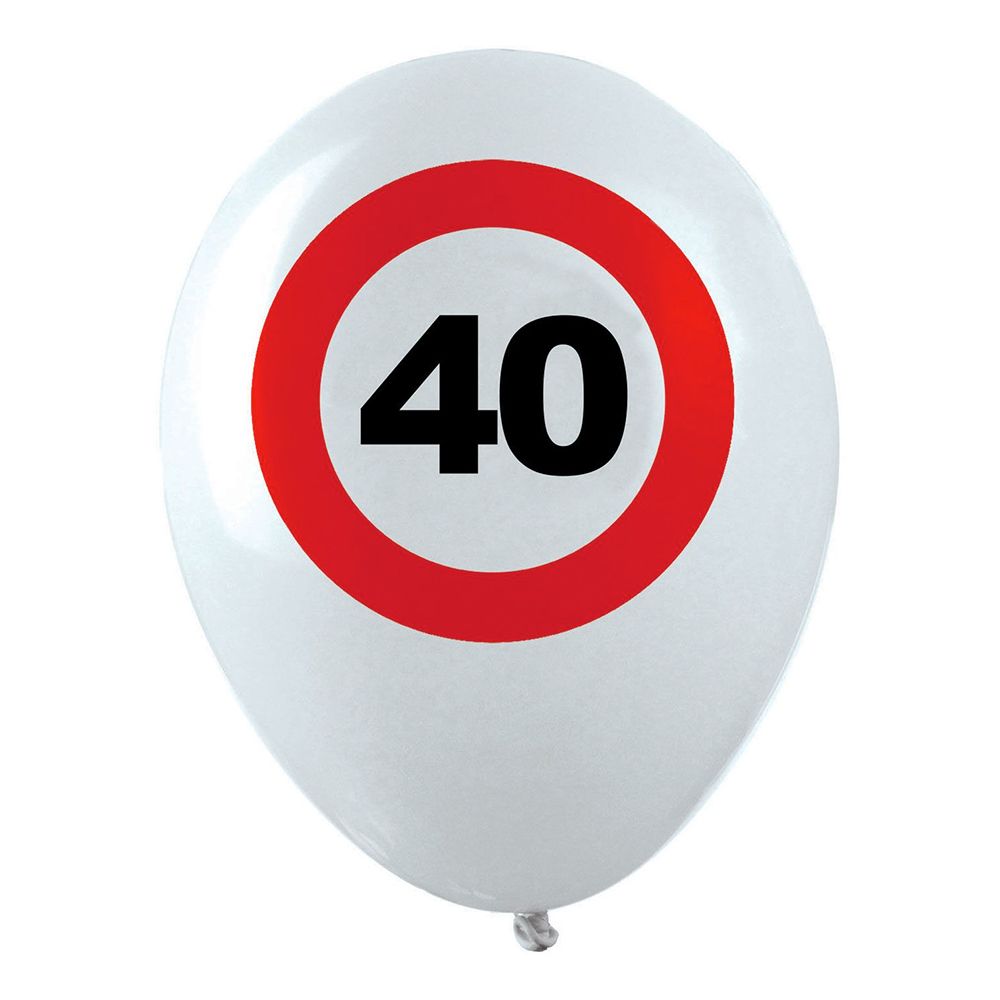 Ballonger Trafikkskilt 40