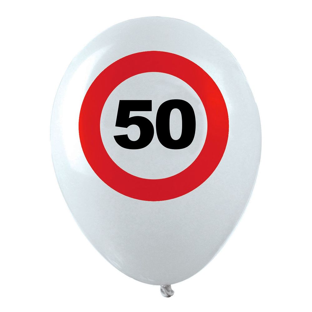 Ballonger Trafikkskilt 50