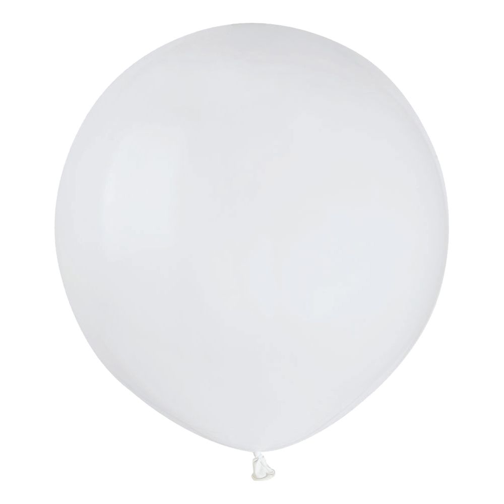Ballonger Hvite Runde Store