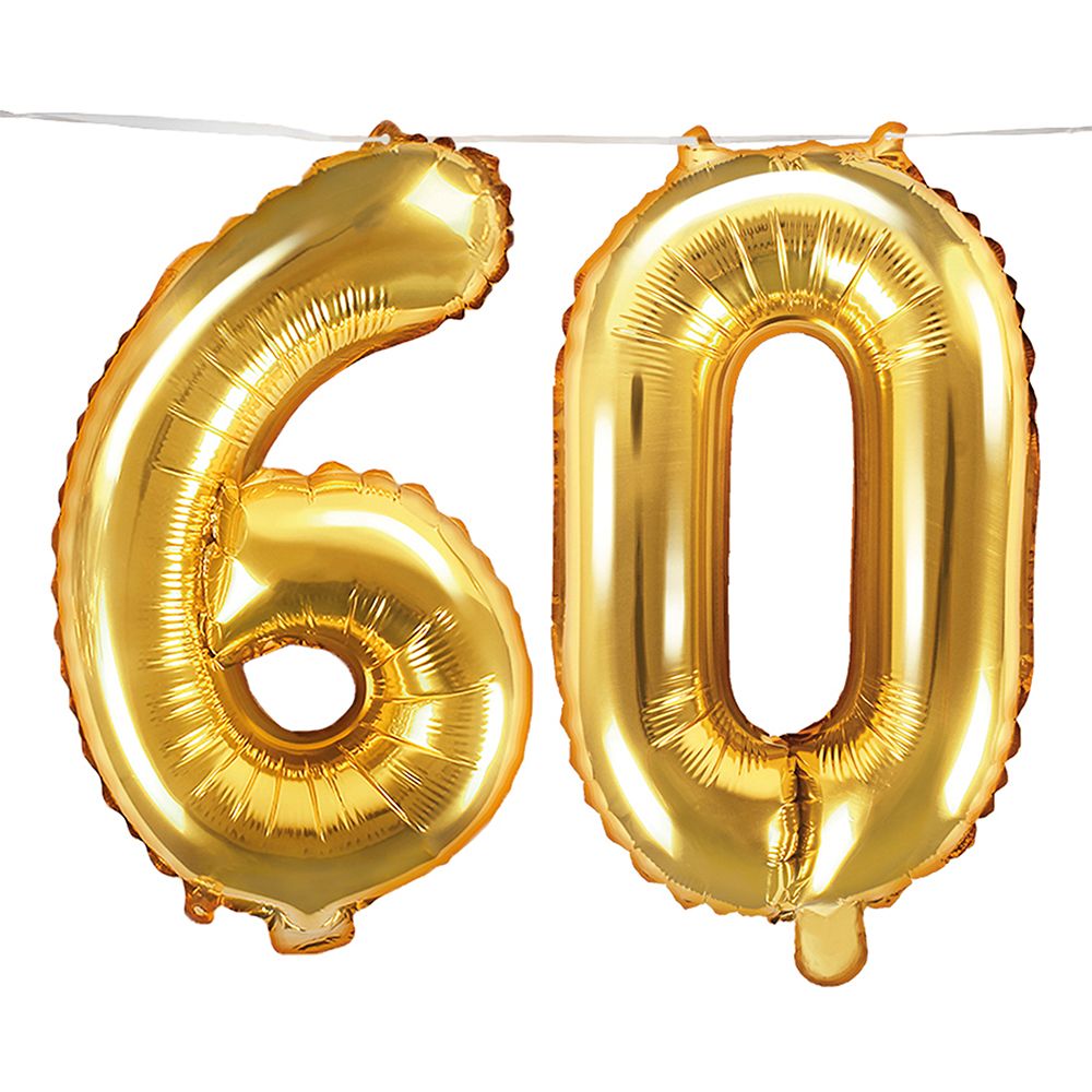 Ballonguirlande 60 Guld/Champagne