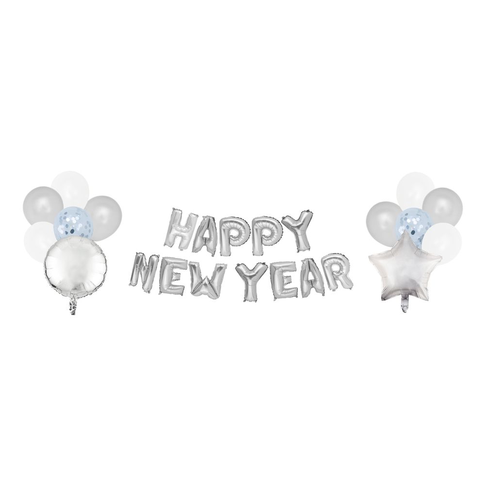 Ballongguirlande Happy New Year