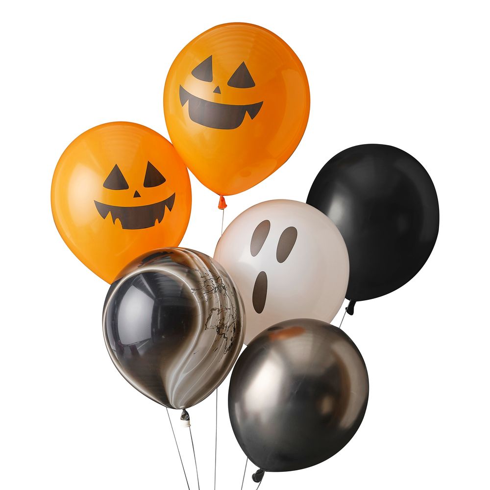 Ballonsæt Halloween Græskar