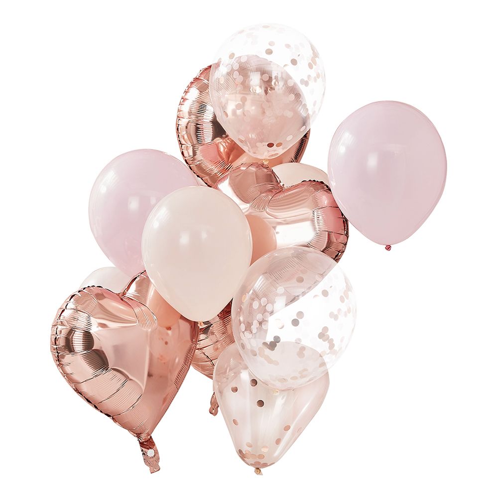 Ballongkit Rosegull/Rosa