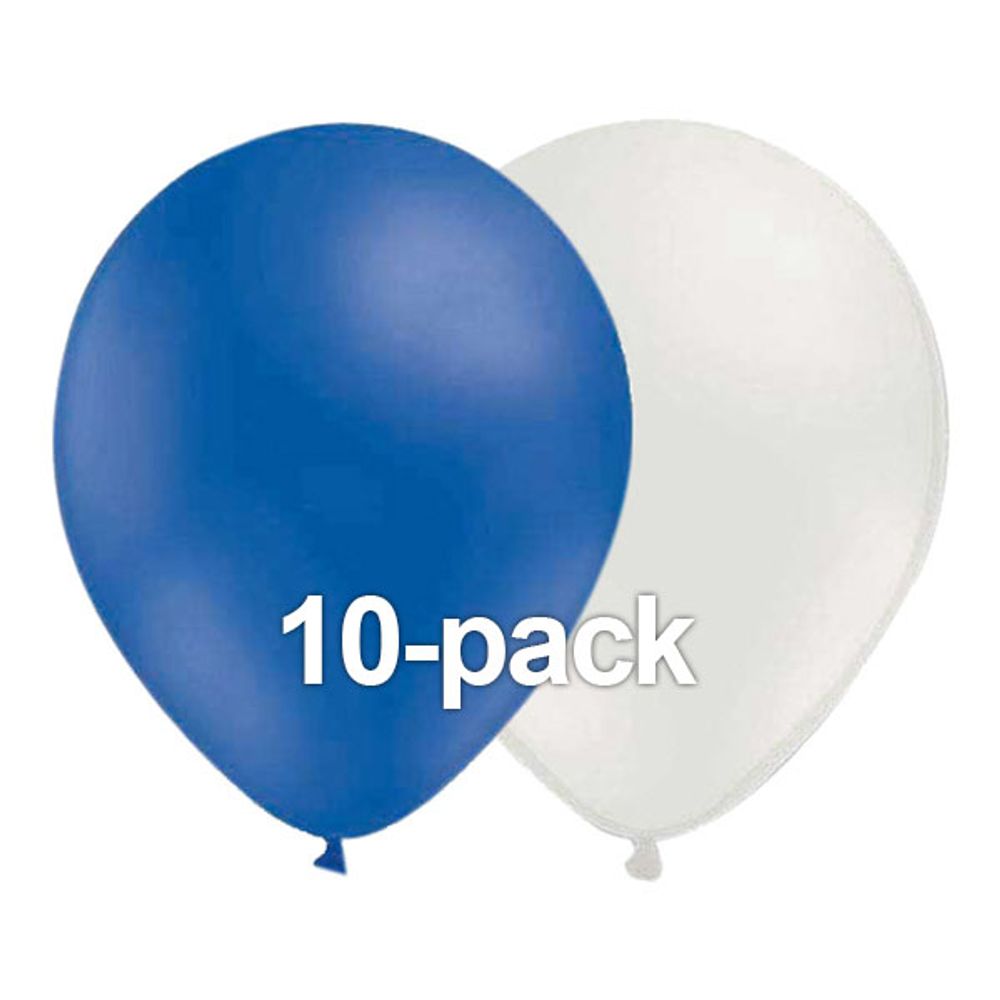 Ballonkombi Blå-Hvid
