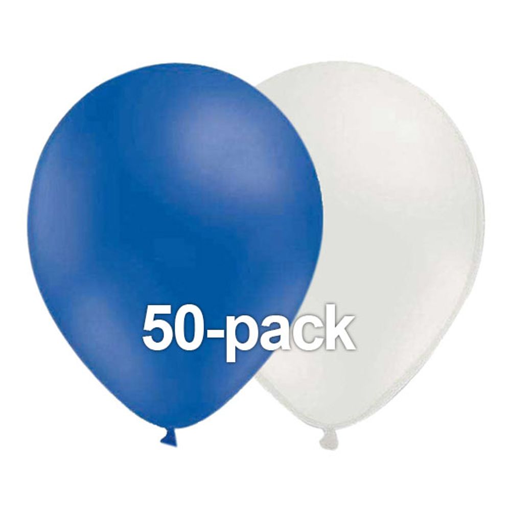Ballonkombi Blå-Hvid