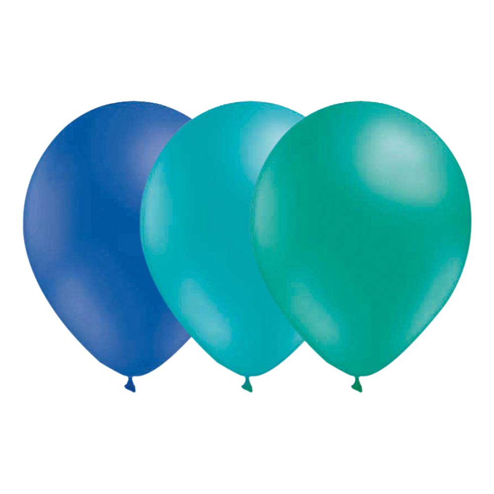 Ballongkombo Blå/Turkos/Havsgrön