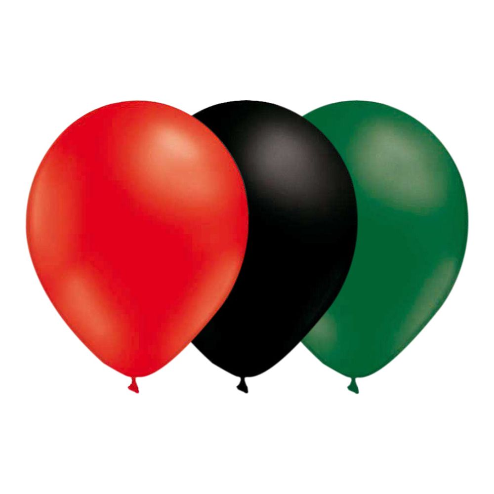 Ballongkombo Röd/Svart/Mörkgrön