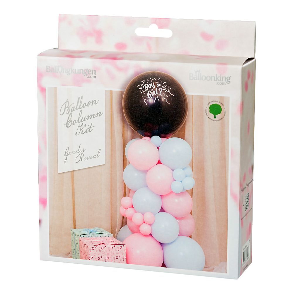Ilmapallopylväs Gender Reveal