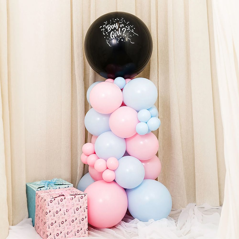 Ilmapallopylväs Gender Reveal
