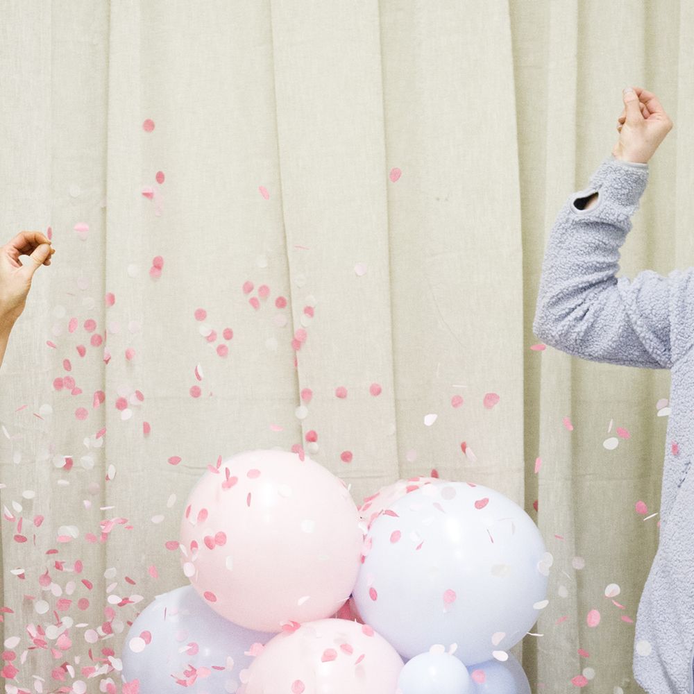 Ilmapallopylväs Gender Reveal