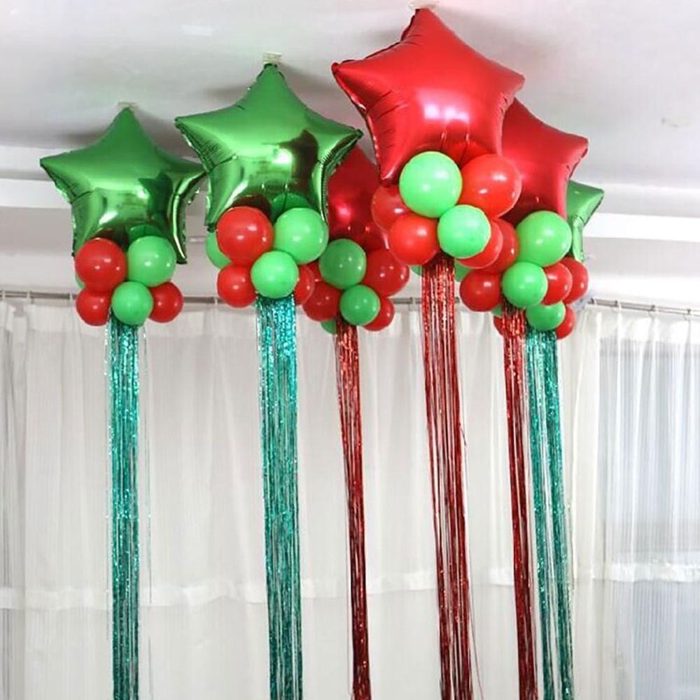 Ballongsvans Glitter Grön