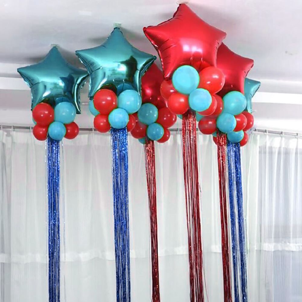 Ballongsvans Glitter Lila