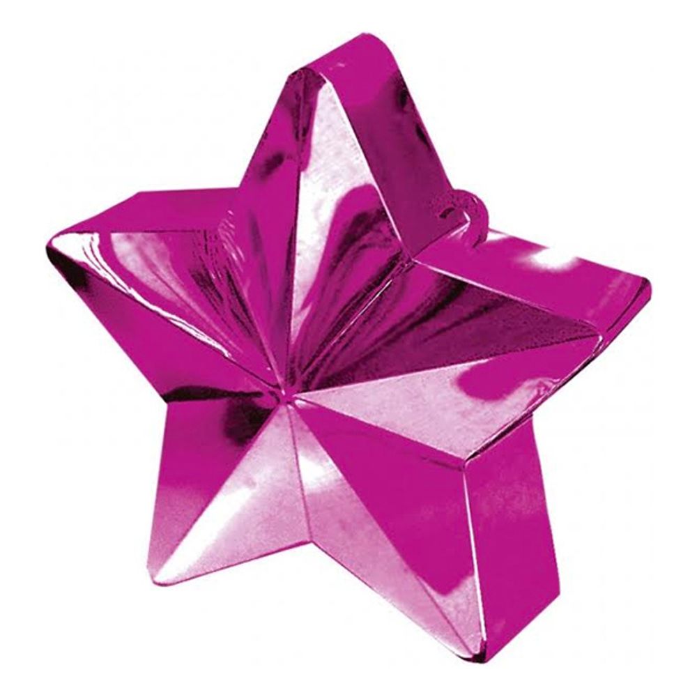 Ballongvekt Stjerne Magenta
