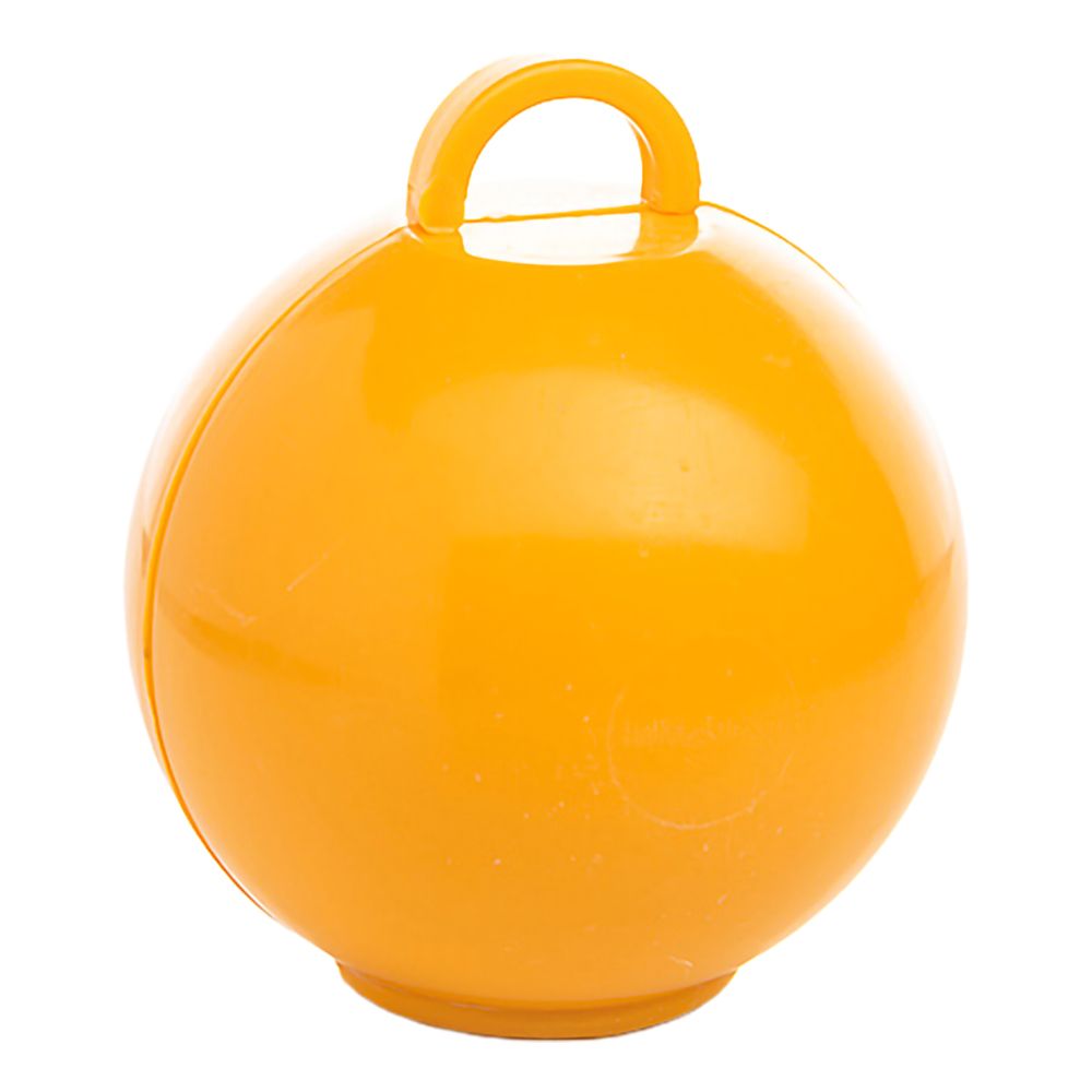 Ballongvikt Bubbla Solgul