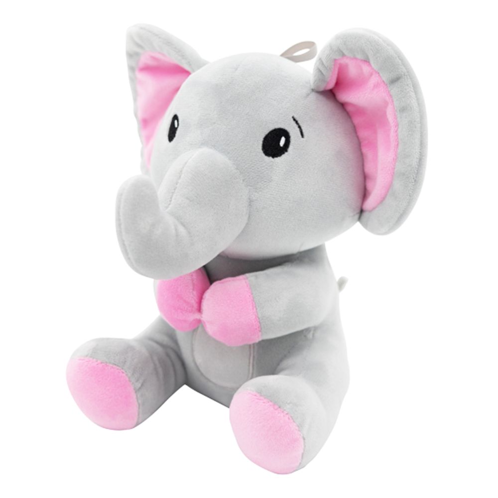 Ballonvægt Elefant Lyserød med Øje