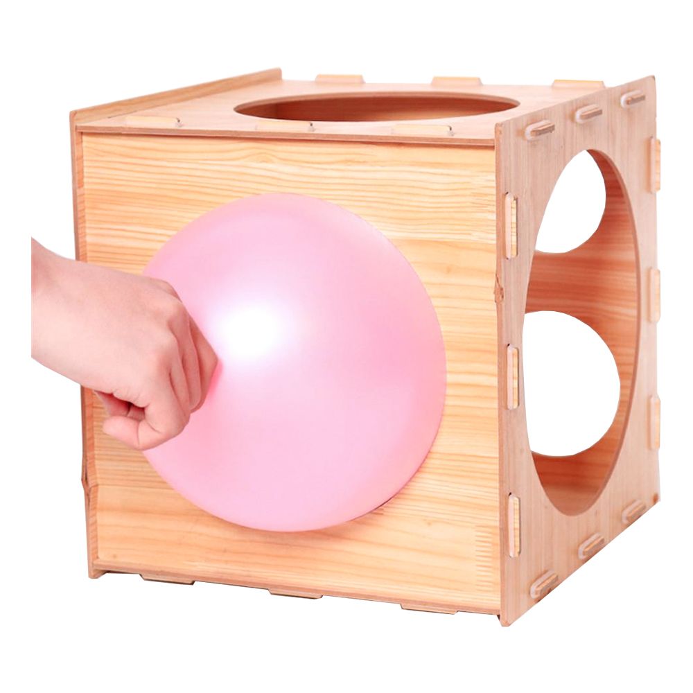Balloon Sizer Boks i Træ