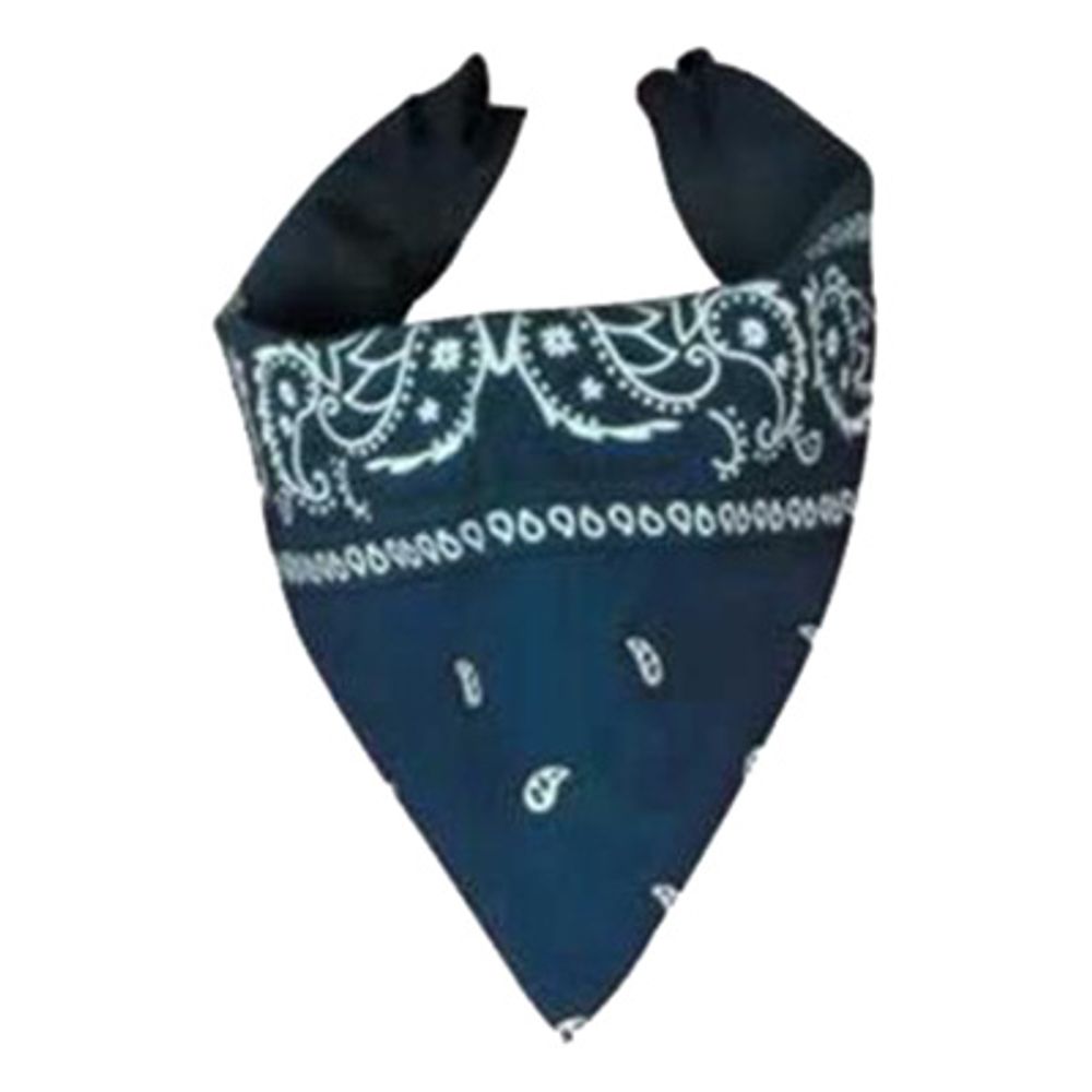 Bandana Tummansininen