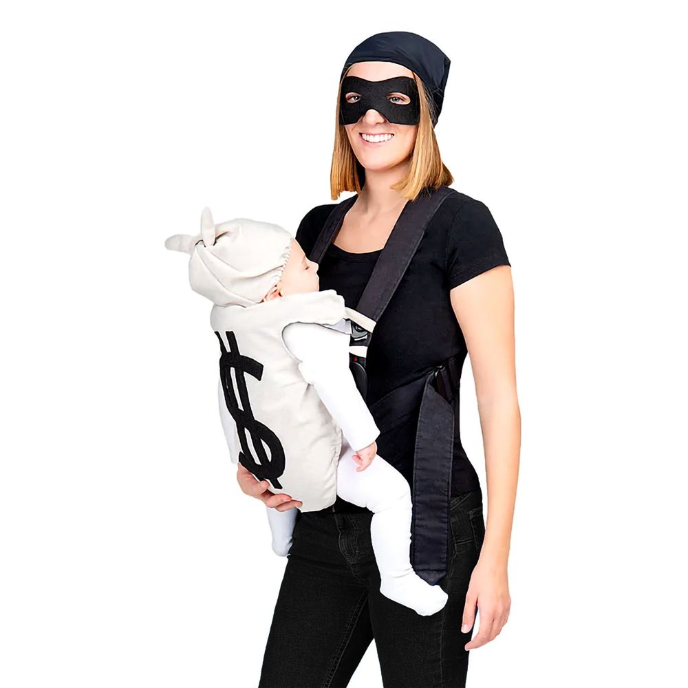 Bankraner med Baby Kostyme