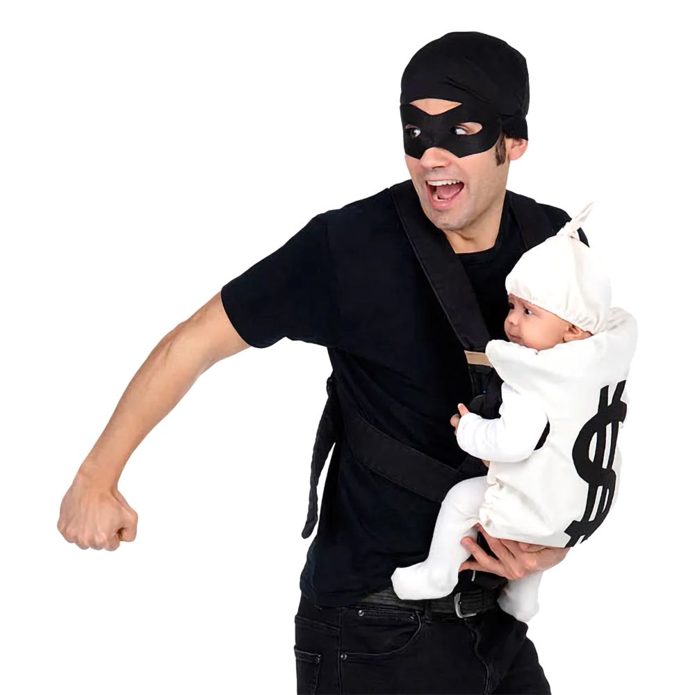 Bankraner med Baby Kostyme