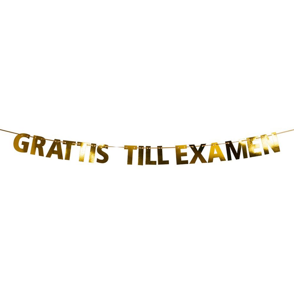 Kirjainviirinauha Grattis Till Examen