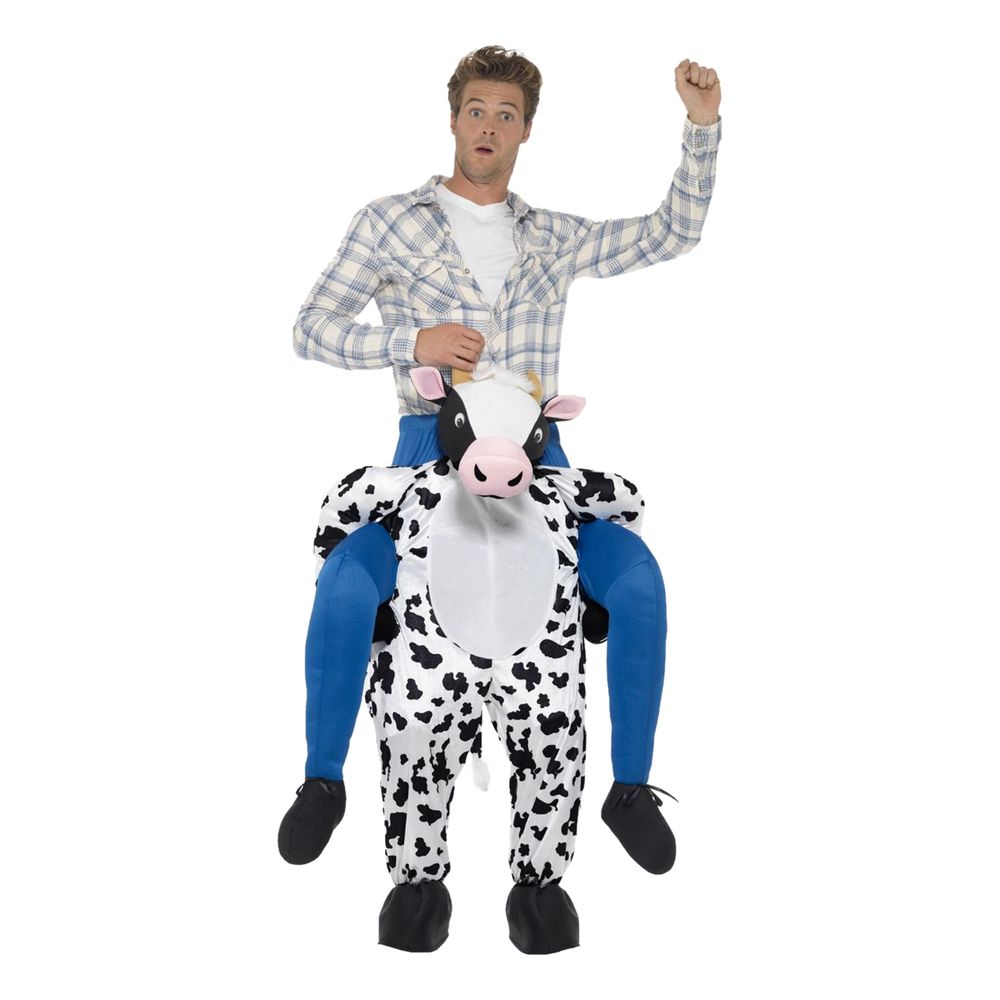 Bärande Ko Maskeraddräkt