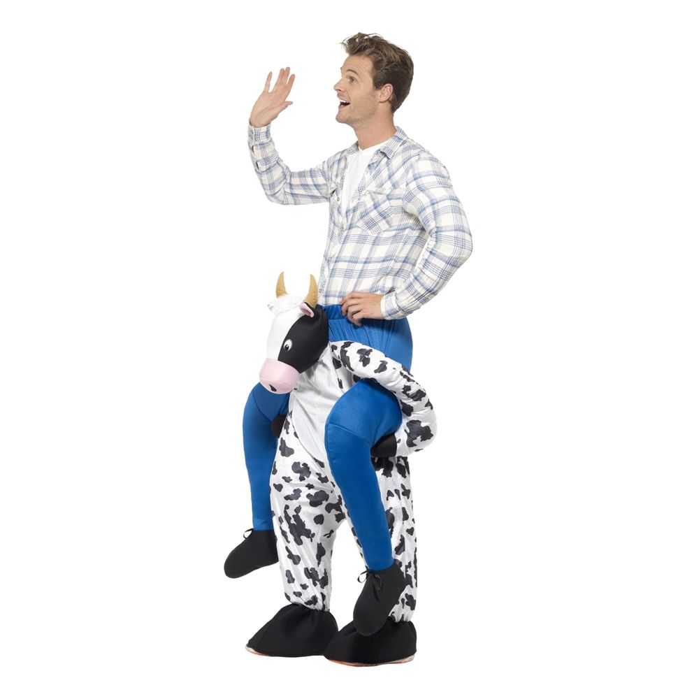 Bärande Ko Maskeraddräkt