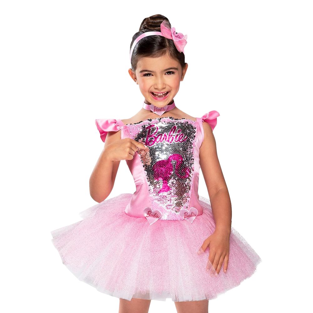 Barbie Ballerina Pailletter Børnekostume