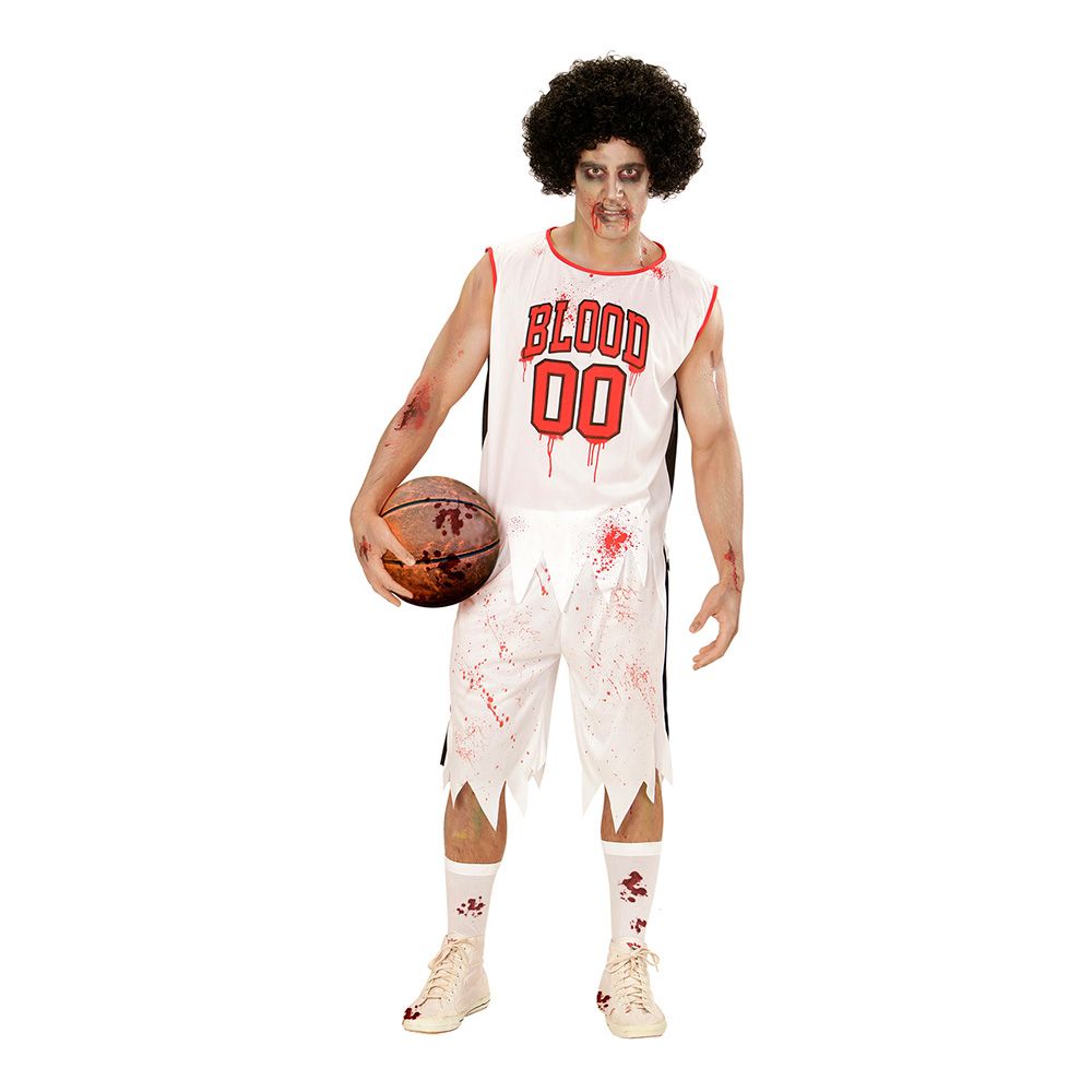 Basketballspiller Zombie Kostyme
