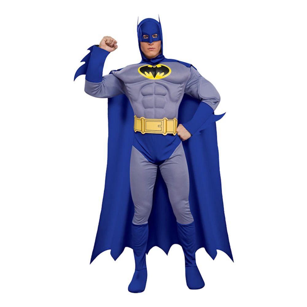 Batman Brave and Bold med Muskler Kostyme