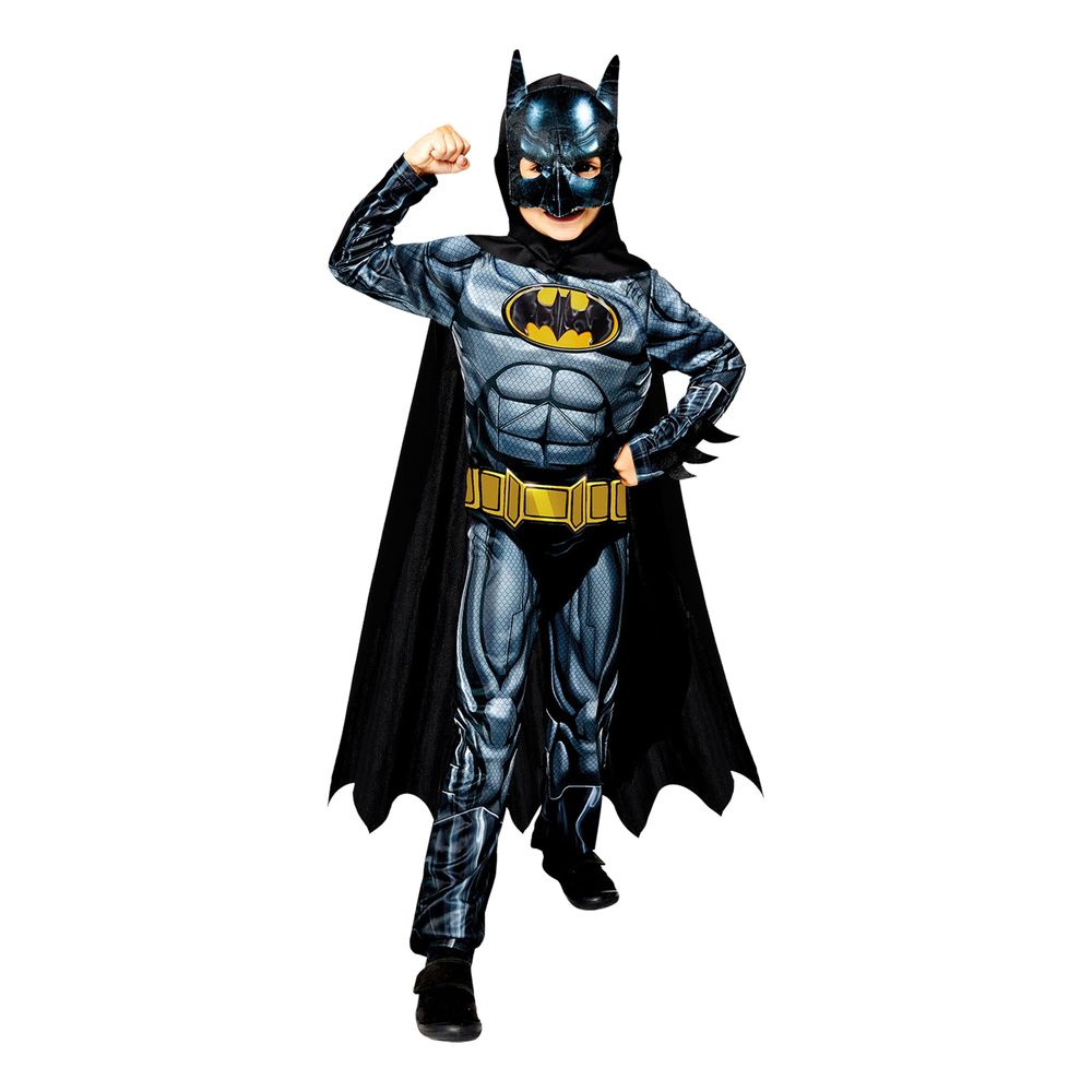 Batman med Muskler Børnekostume