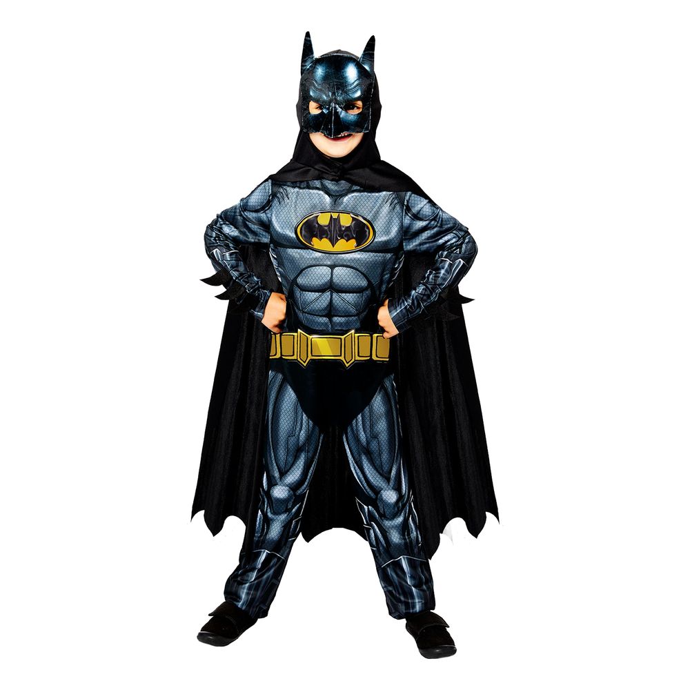 Batman med Muskler Børnekostume