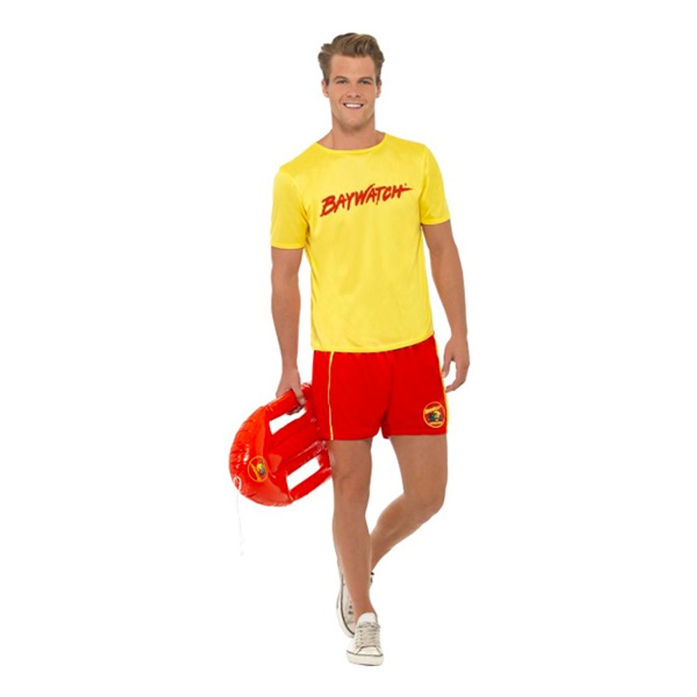 Baywatch med T-Shirt Maskeraddräkt