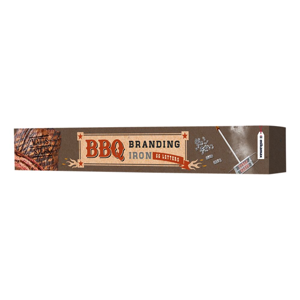 BBQ Brännjärn med Bokstäver
