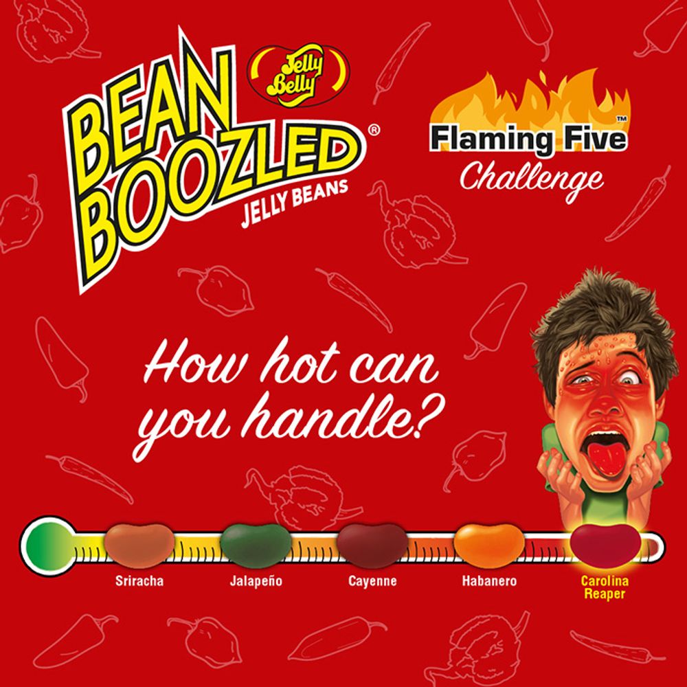 Bean Boozled Flaming Five Spinner