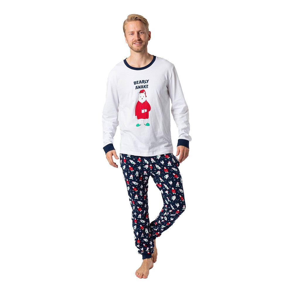 Bearly Awake Christmas Joulupyjama Miesten